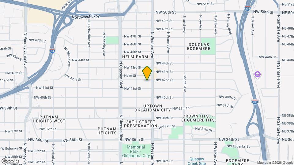 1114 NW 42nd St Mapa y Detalles de la Ubicación