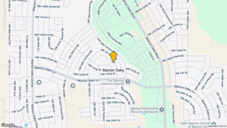 14644 SW 35th Terrace Rd Map and Location Details