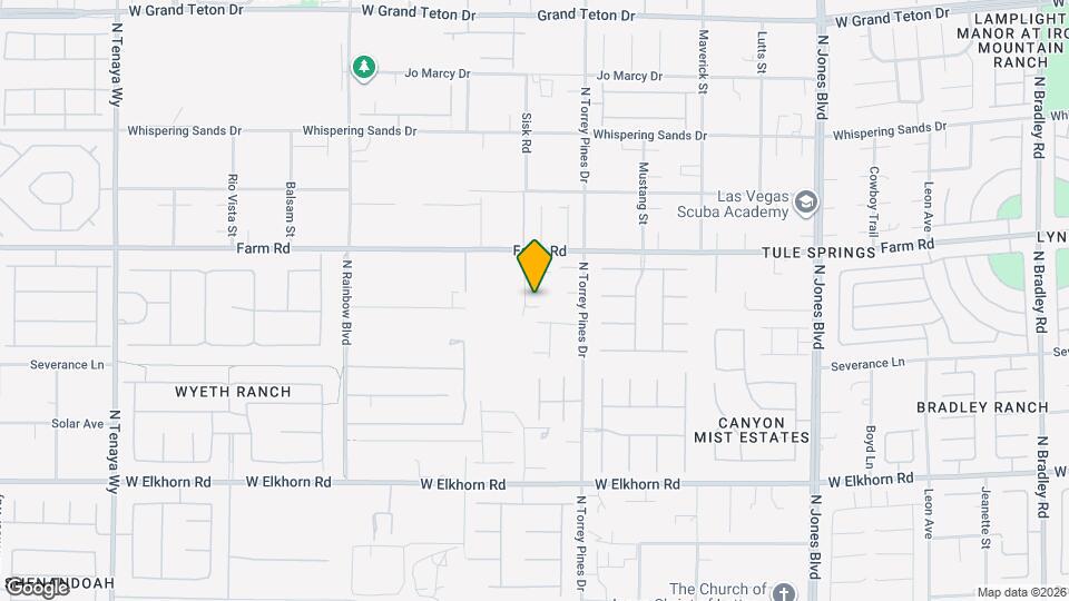 7520 Sisk Rd Map and Location Details