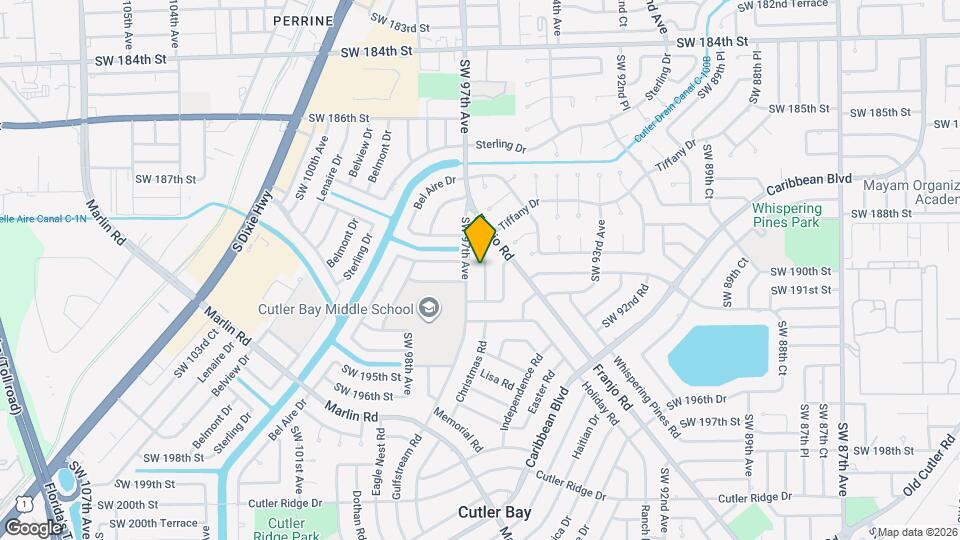 19010 SW 96th Ave Map and Location Details