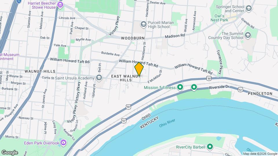2515 Hackberry St Map and Location Details