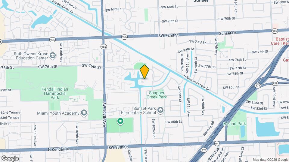 7825 SW 103rd Pl Map and Location Details