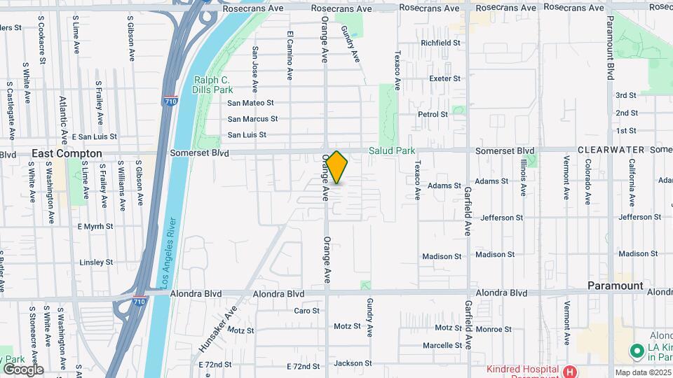 15308 Orange Ave, Unit 1 Map and Location Details