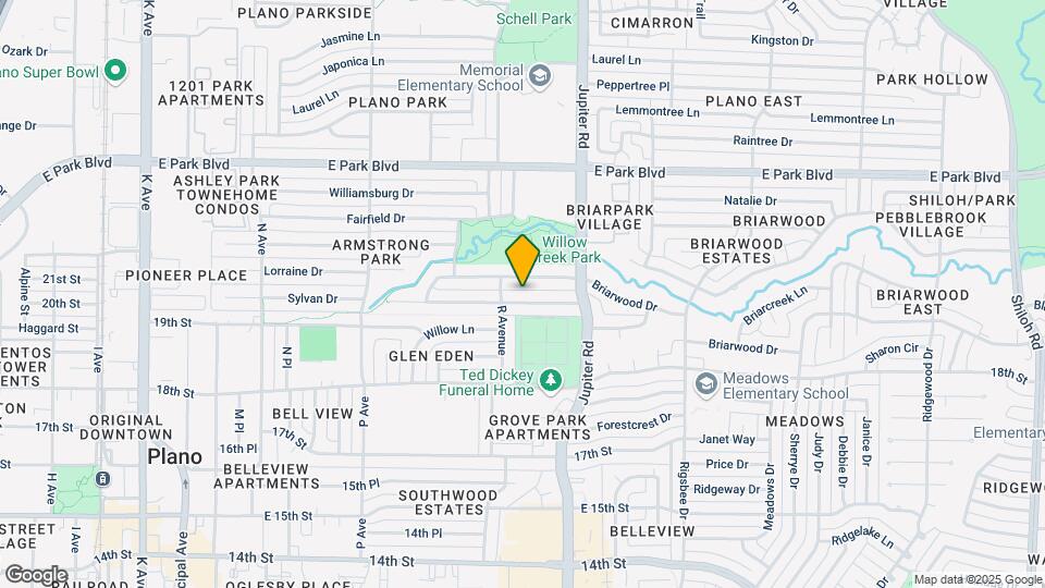 2213 Overglen Dr Mapa y Detalles de la Ubicación
