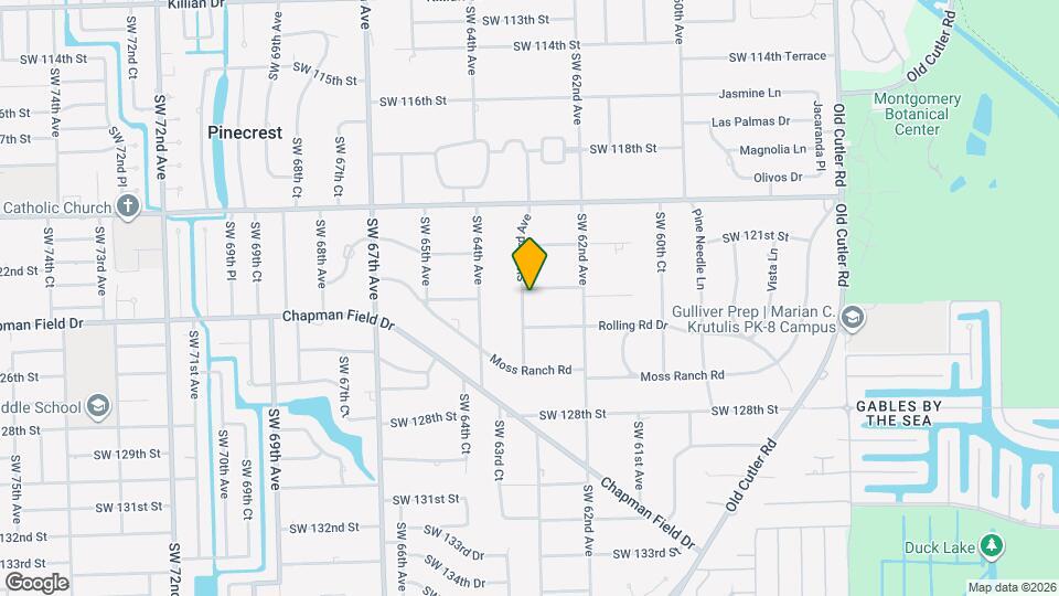 12345 SW 63rd Ave Map and Location Details