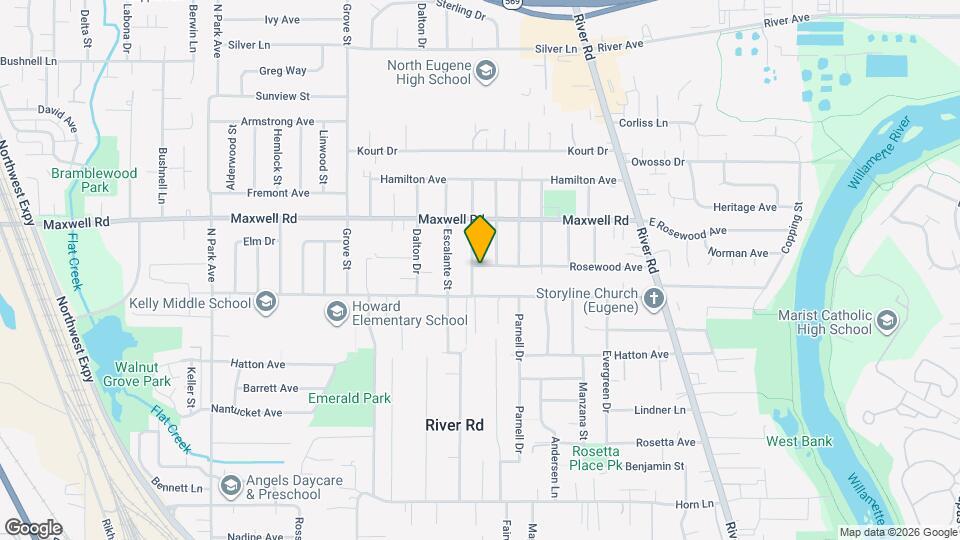 394 Rosewood Ave Map and Location Details