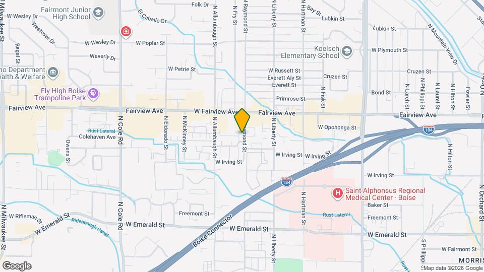 1430 N Fry Ln Map and Location Details