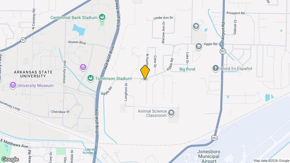 3507 Aggie Rd Map and Location Details