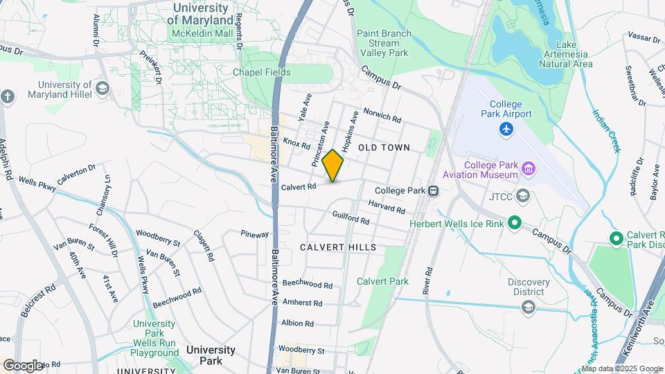 4605 Calvert Rd Map and Location Details