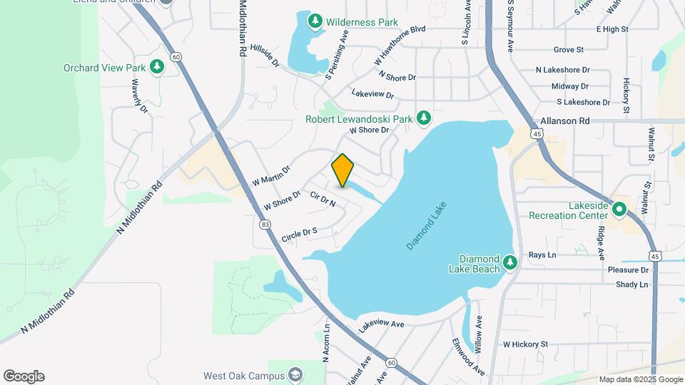 26821 Oakdale Ln Map and Location Details