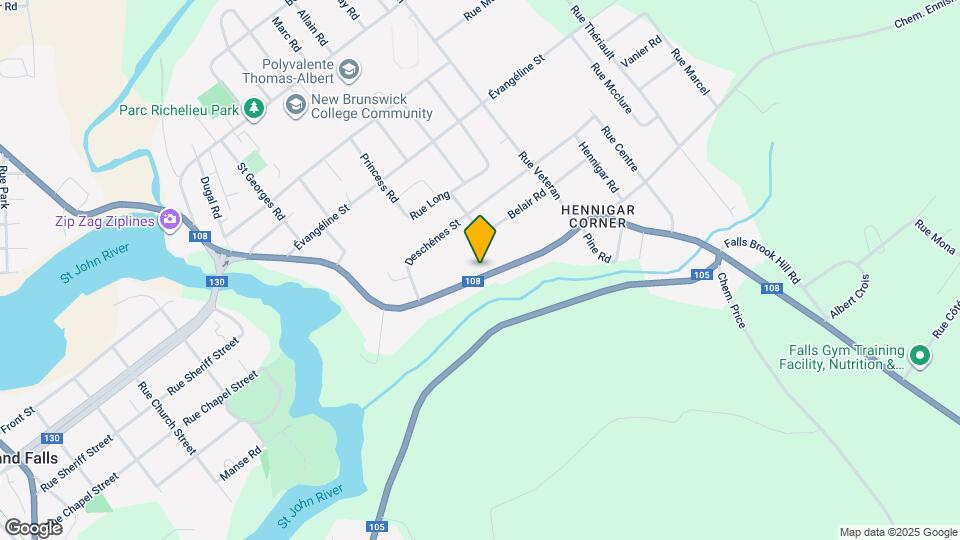 307 Chem. Tobique Map and Location Details
