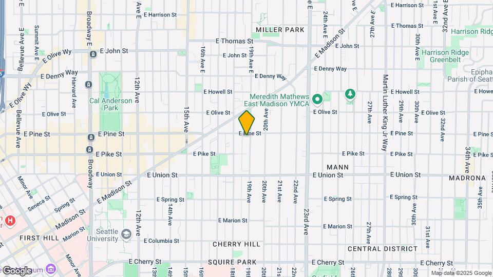 1529 19th Ave Map and Location Details