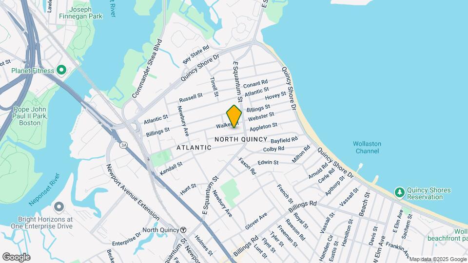 52 Holyoke St, Unit 2 Map and Location Details