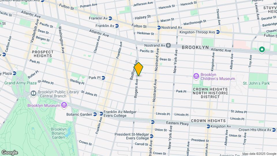 713 Prospect Pl Mapa y Detalles de la Ubicación