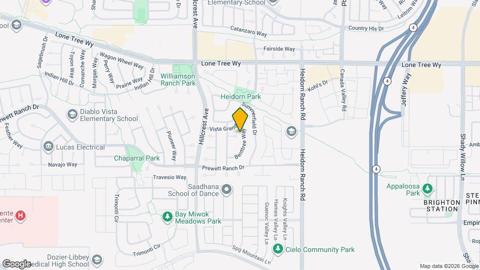 5419 Benttree Way Mapa y Detalles de la Ubicación