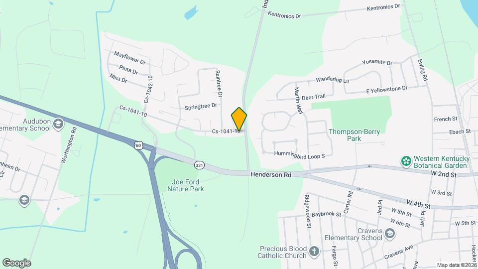 3710 Benttree Dr Map and Location Details