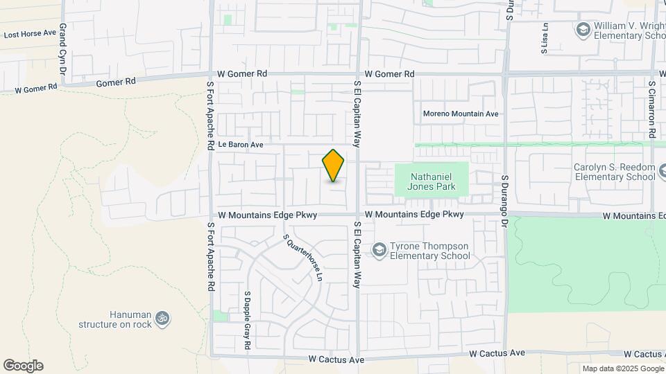 9068 W Palomino Park Ct Map and Location Details