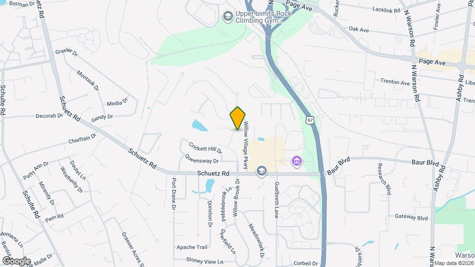 1434 Willow Brook Cove Ct Map and Location Details