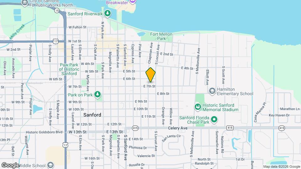 700 E 7th St Mapa y Detalles de la Ubicación