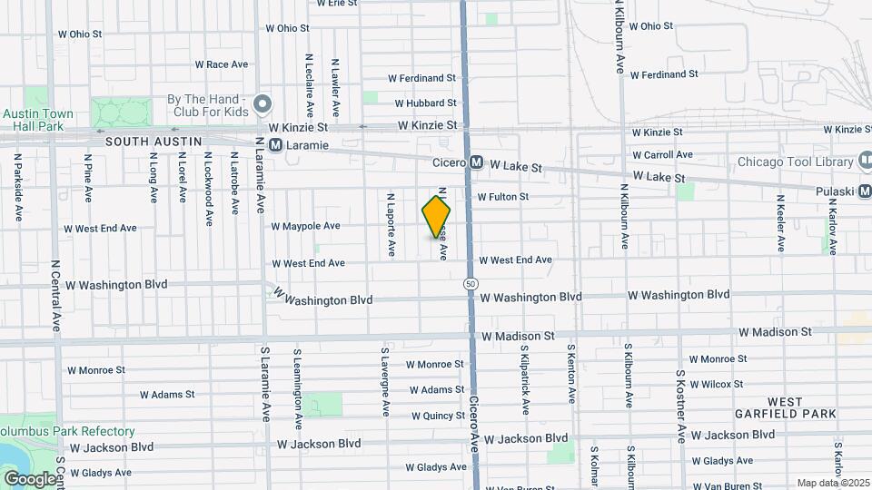 162 N La Crosse Ave, Unit 2nd Fl. Map and Location Details