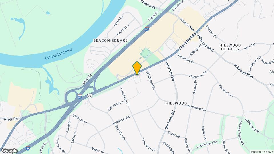 1212 Hillwood Private Cove Map and Location Details