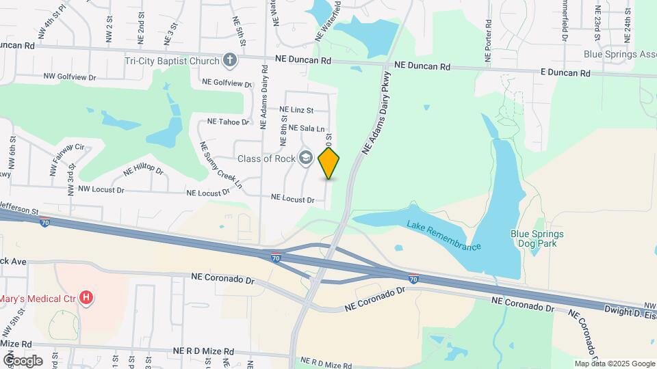 1116 NE 10 St Map and Location Details