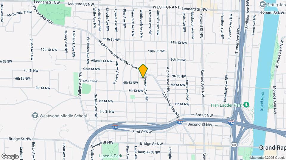 741 Fremont Ave NW Map and Location Details