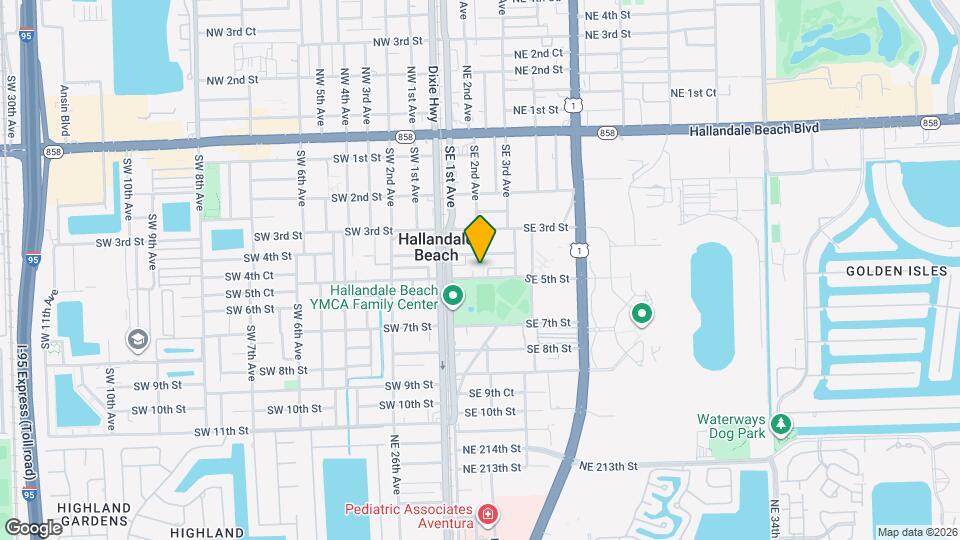 129 SE 5th St Map and Location Details