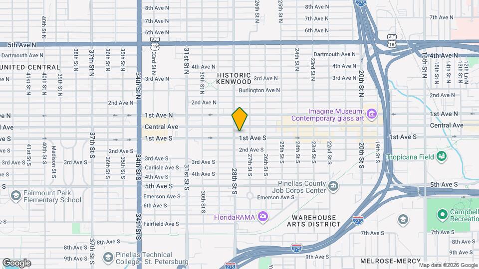 2745 1st Ave S Map and Location Details