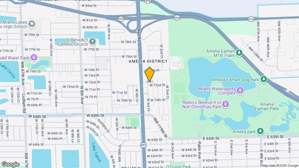 7205 W 3rd Ct Mapa y Detalles de la Ubicación