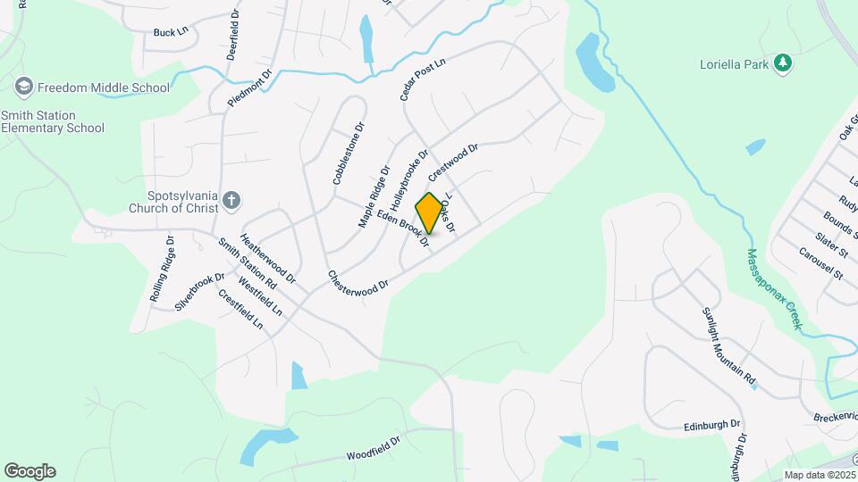 10603 Eden Brook Dr Map and Location Details