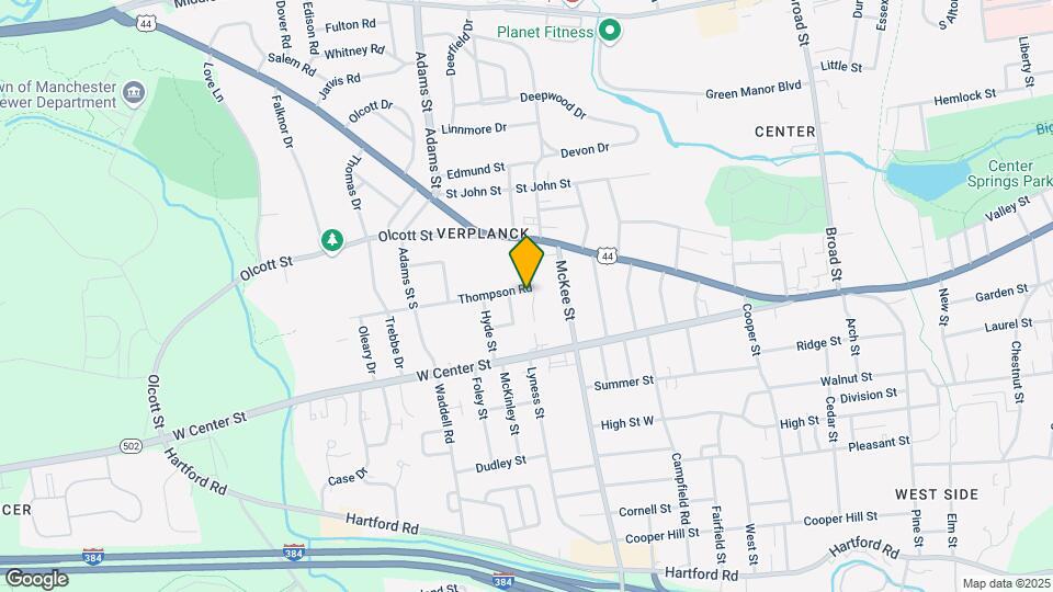 36 Thompson Rd, Unit #4C Map and Location Details