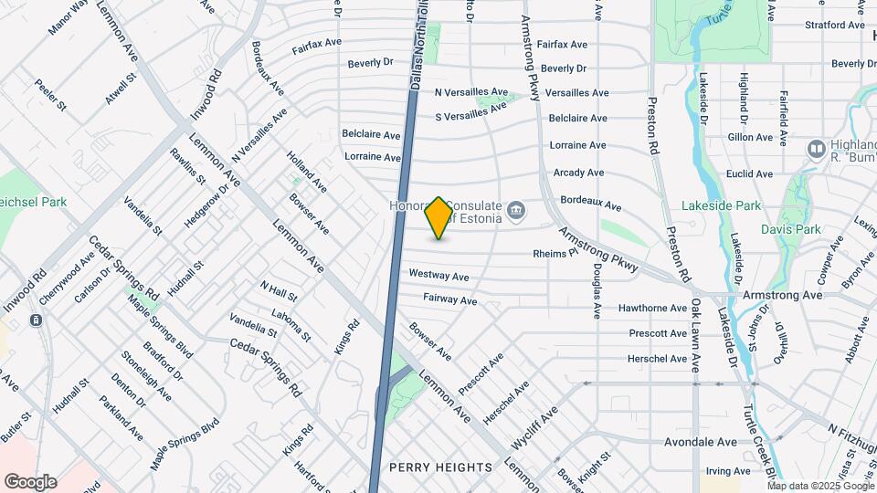 4558 Rheims Pl Map and Location Details