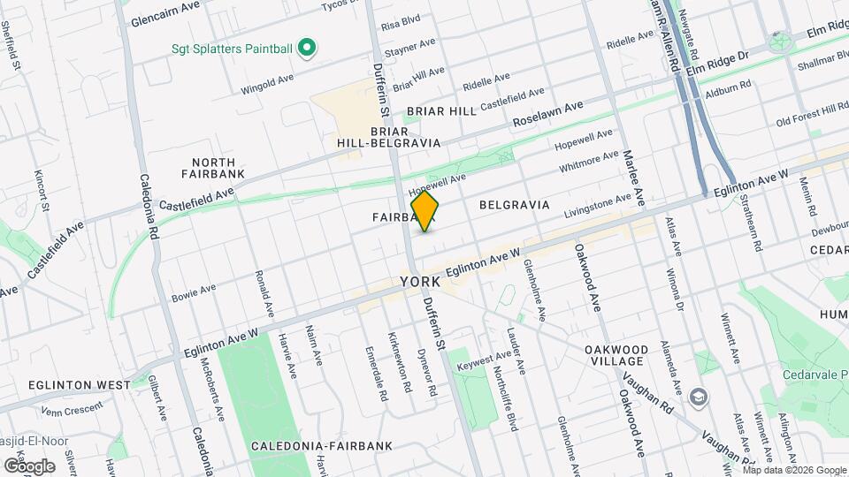 247 Belgravia Ave Map and Location Details