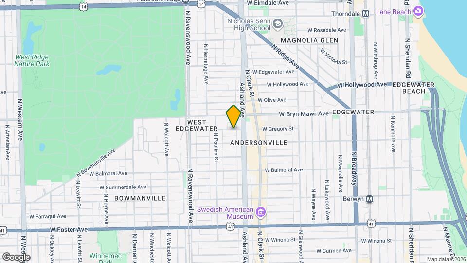 1637 W Gregory St, Unit J09P Map and Location Details