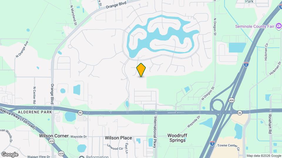 5313 Lake Bluff Terrace Map and Location Details