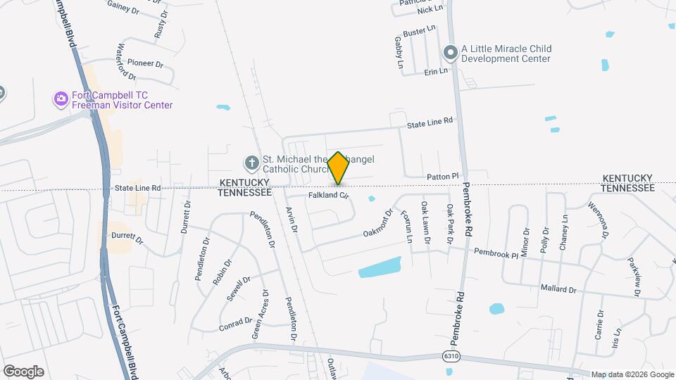 552 Falkland Cir Map and Location Details