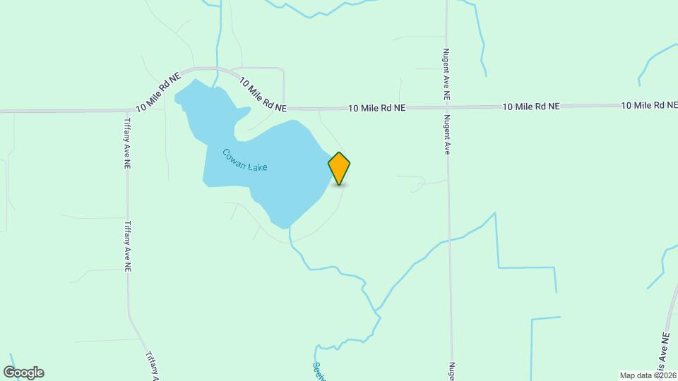 8303 Cowan Lake Dr NE Map and Location Details