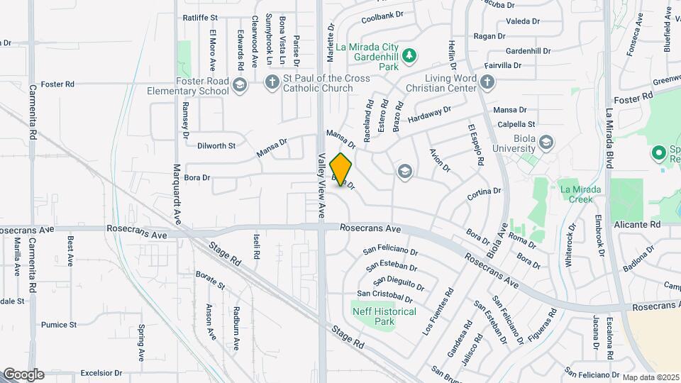 13922 De Alcala Dr Map and Location Details