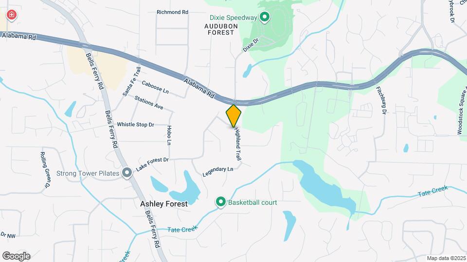 5217 Highland Trail Map and Location Details