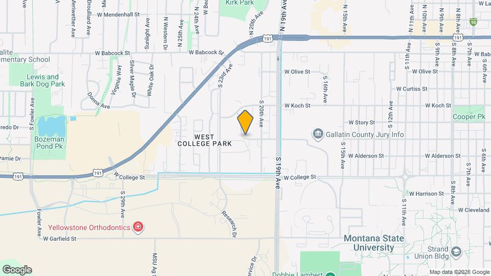 Brookside Park / Kagy Village Apartments and Nearby Bozeman Apartments