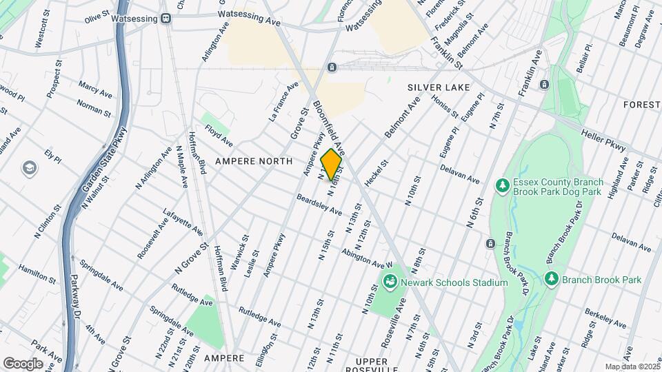 241 N 16th St Map and Location Details