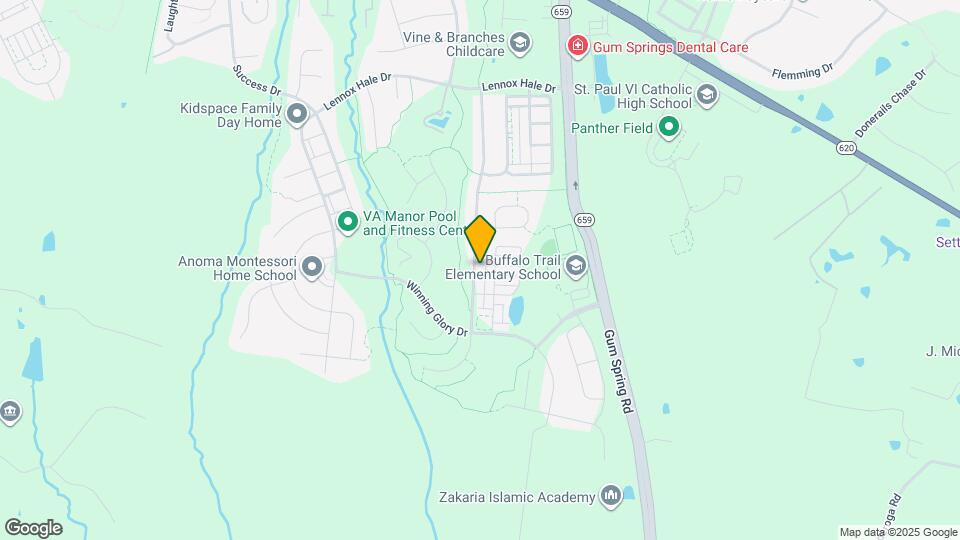 25890 Racing Sun Dr Map and Location Details