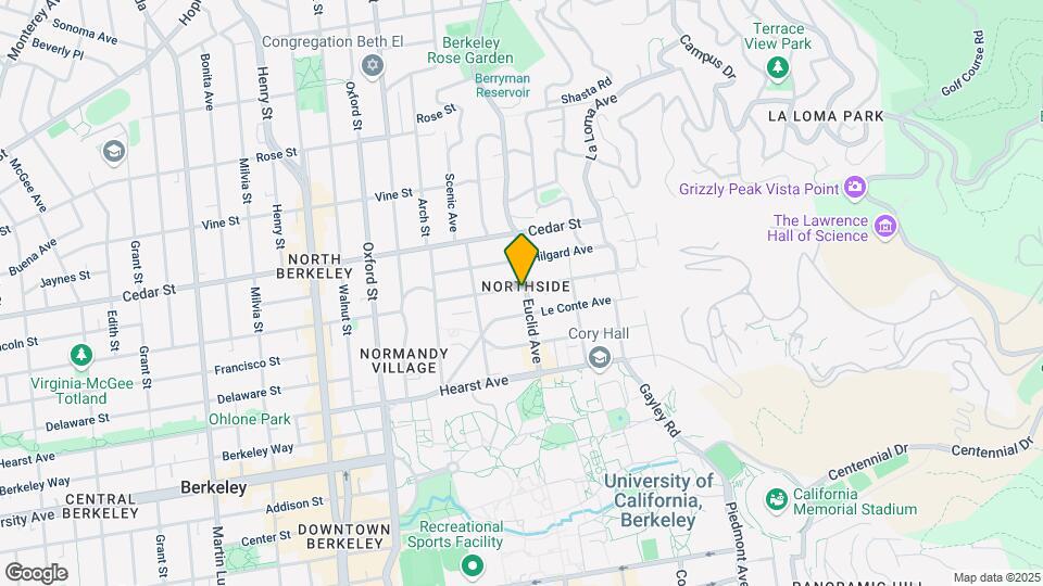 2480 Virginia St Map and Location Details