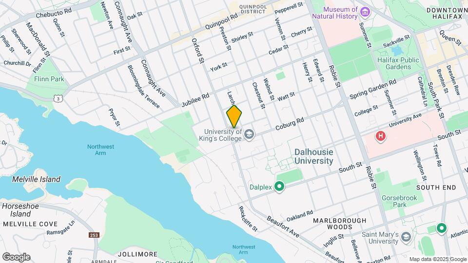 1545-1545 Oxford St Map and Location Details