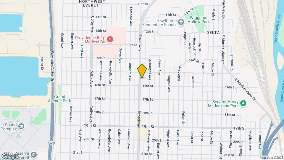 1517-1519 Broadway Ave Map and Location Details
