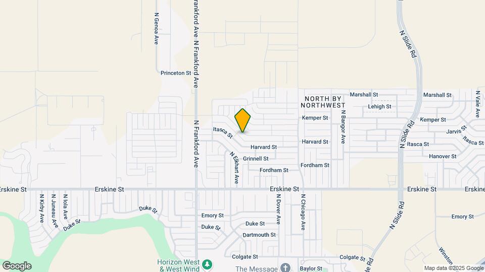 5551 Itasca St Map and Location Details