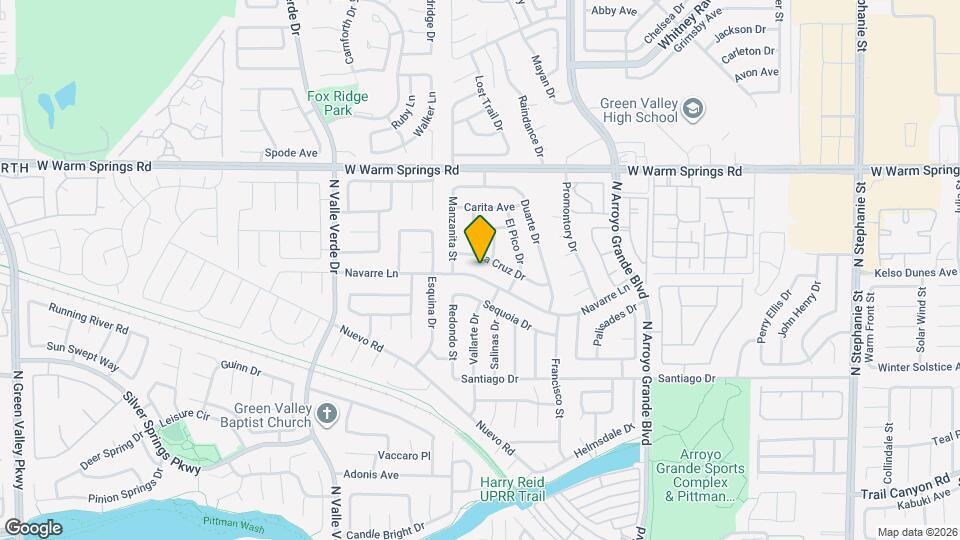 1736 Navarre Ln Map and Location Details