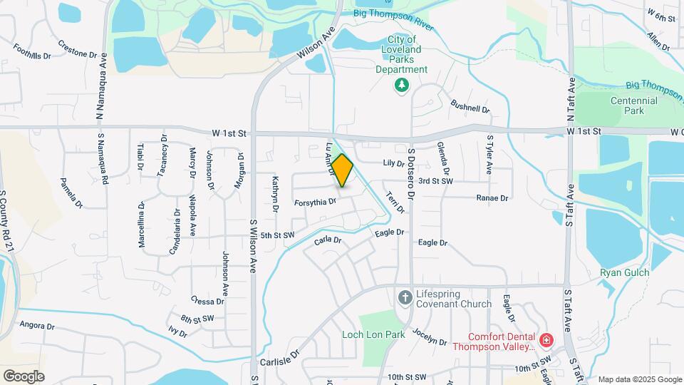 2437 Forsythia Dr Map and Location Details