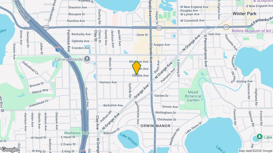 1300 Indiana Ave Map and Location Details